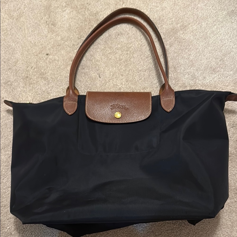 Black and Brown Tote Bag